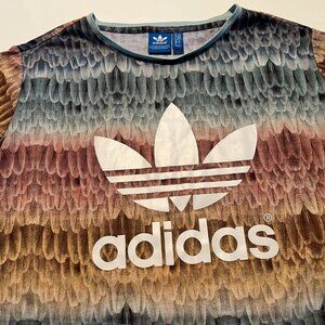 Adidas Farm Print Crop Top